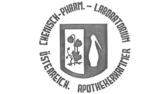 Apotheker Kammer Logo mit schwarzer Schrift